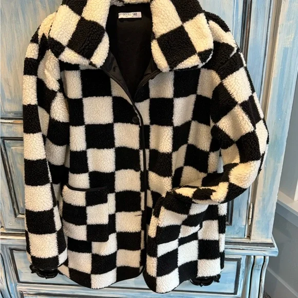 Double Take Oversized Checkered Jacket💥 new price!! - Picture 4 of 5